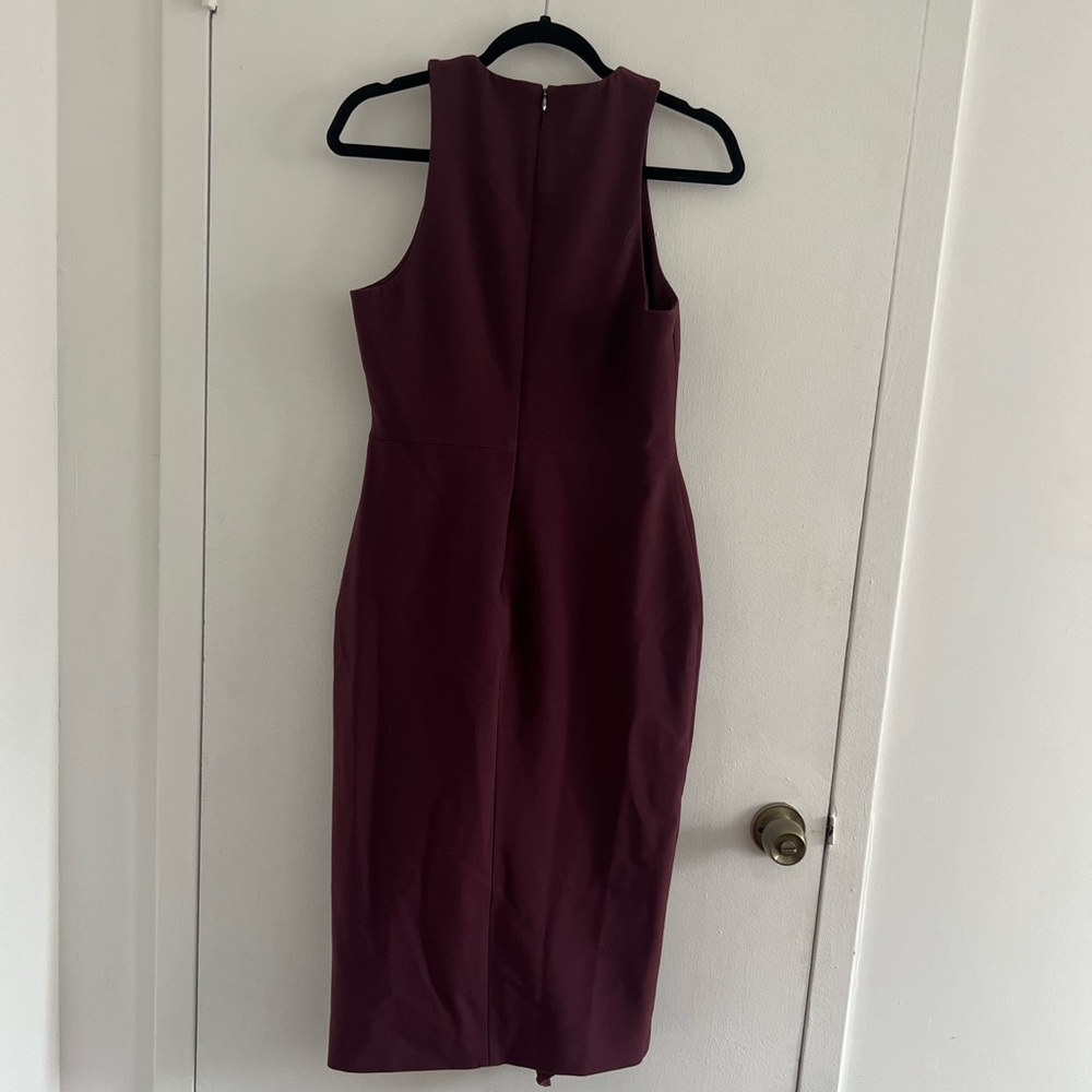 [cinq a sept] plum piper dress - Picture 4 of 7